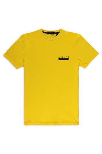 Black Logo Tee Yellow - ASPACT - Modalova
