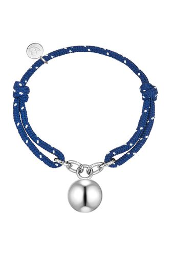 Bracelet Stainless Steel Textile Dark Blue - Glanzstücke München - Modalova